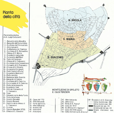 Pianta della Città